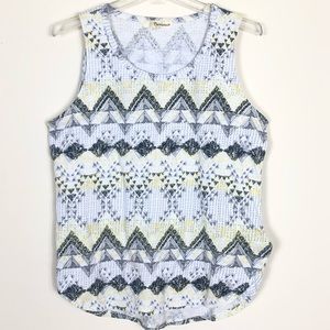 Demeanor Women's Size XL Tribal Pattern Tank Top